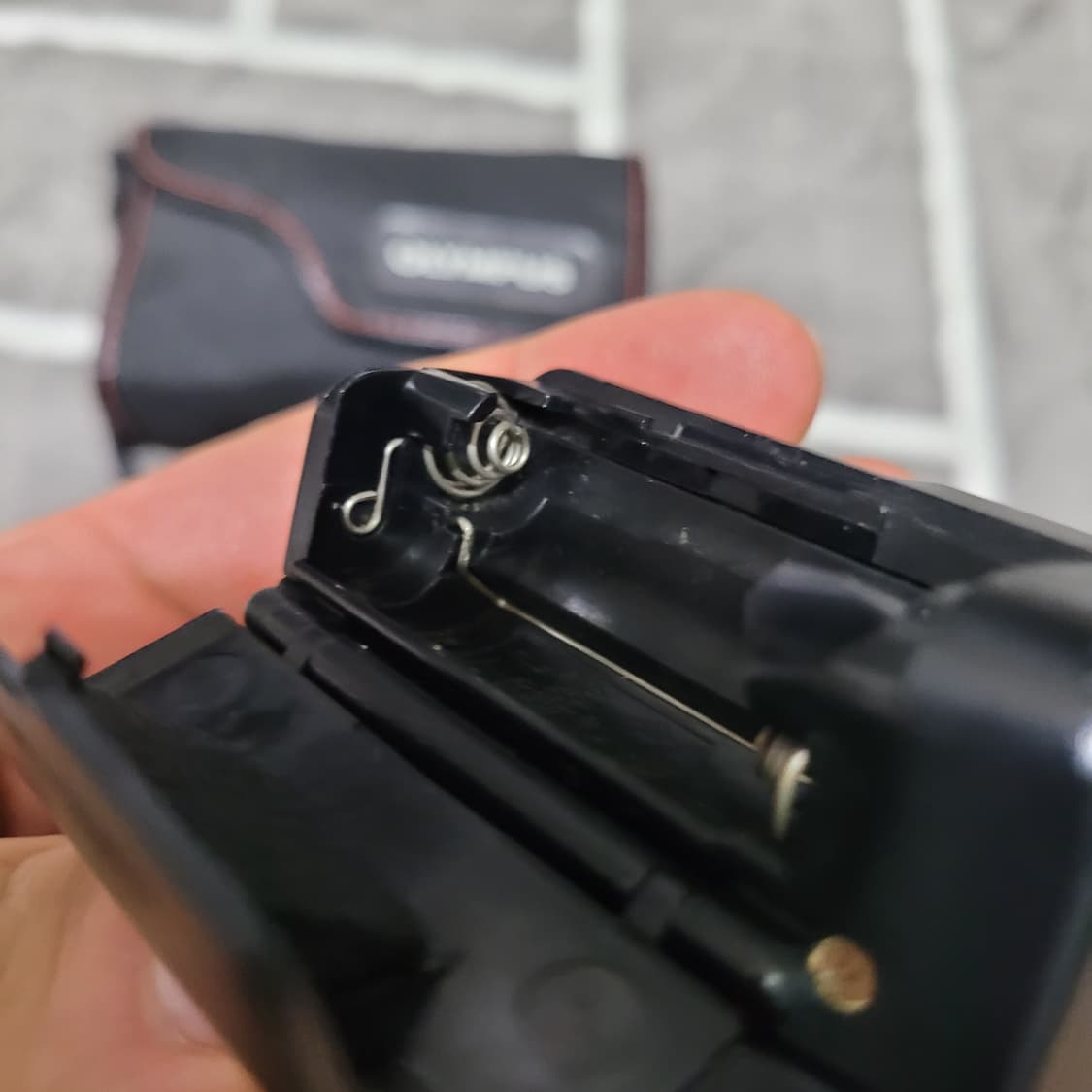 올림푸스 AM-100 필름카메라(A) + 케이스 부품용 상품이미지6