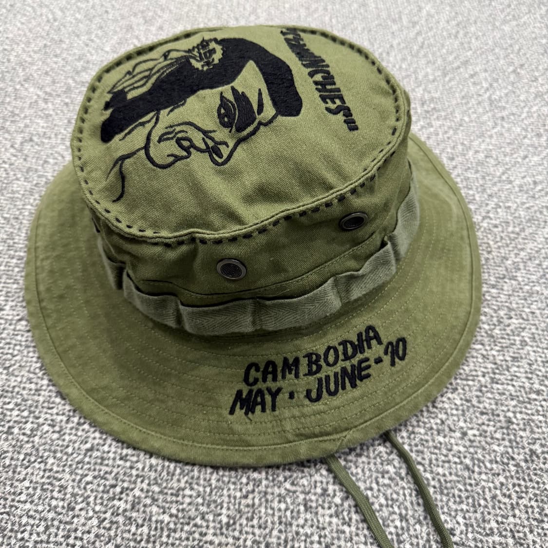 L/XL 마하리시 MAHARISHI 밀리터리 보니햇 사파리 모자 상품이미지4