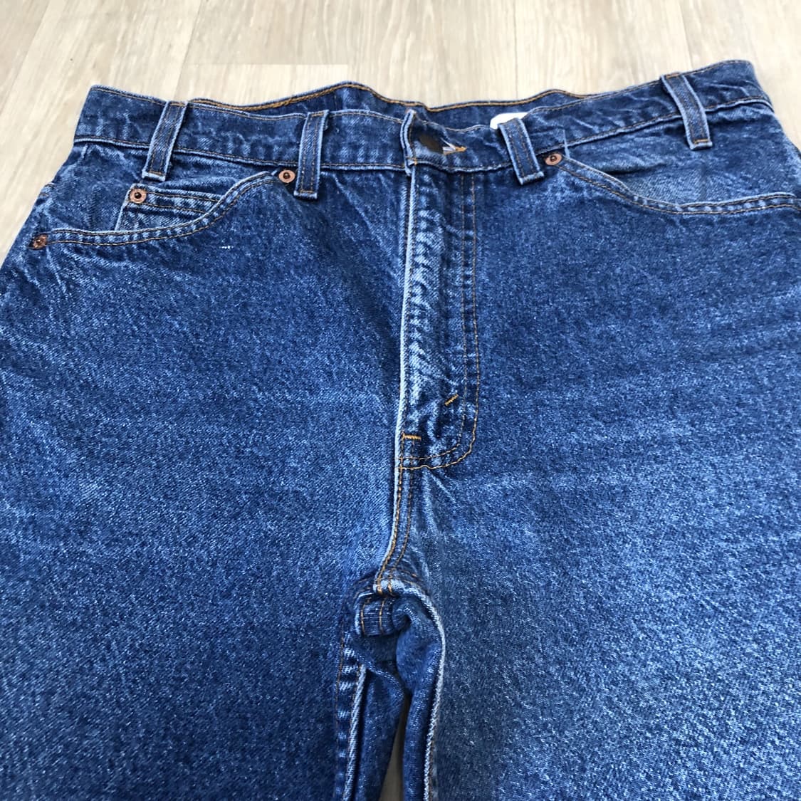 (32) 90's 리바이스 Levi's 517 미국 오렌지탭 부츠컷 데님 상품이미지5