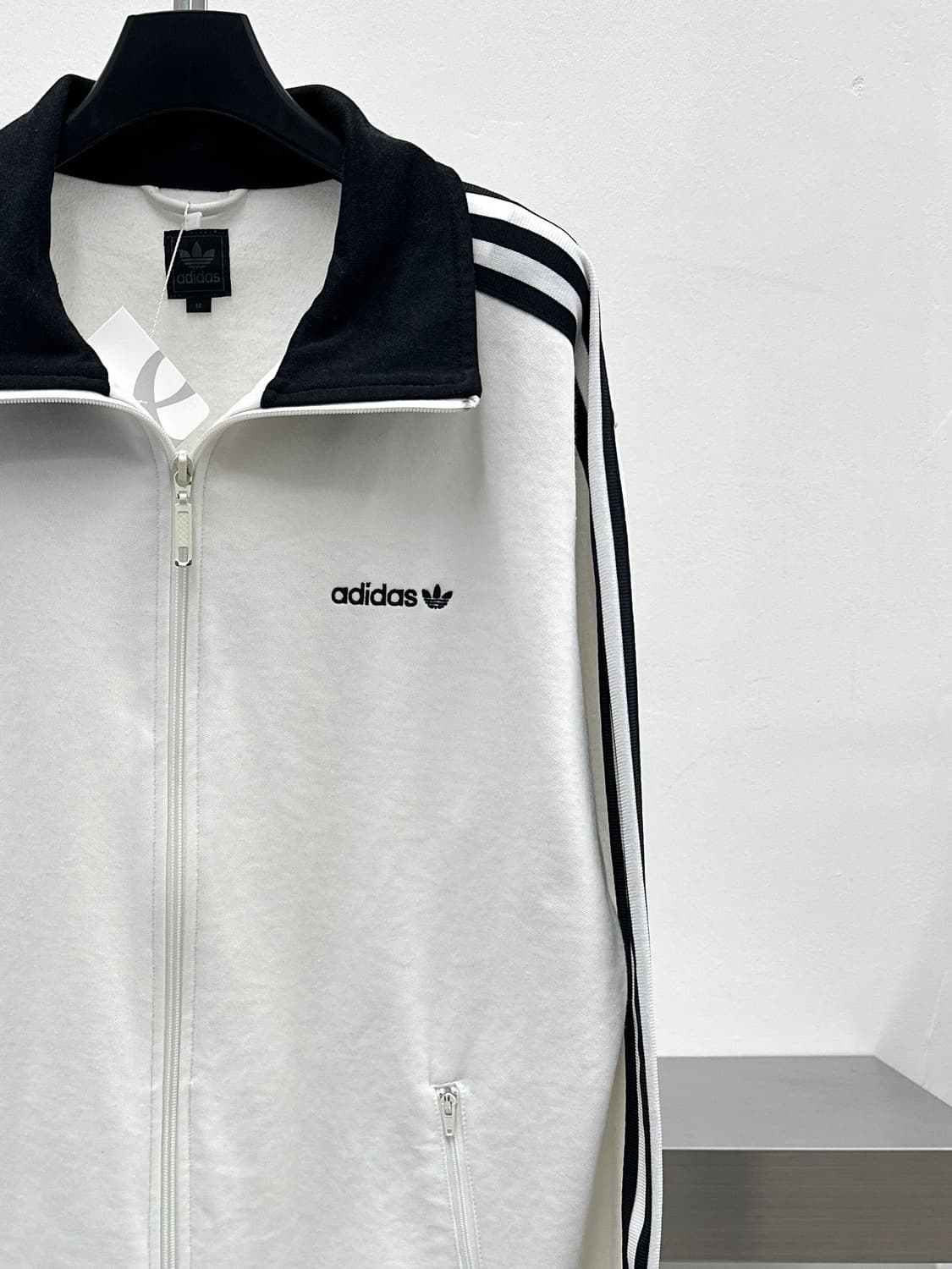 아디다스 화이트/블랙 베켄바우어 져지  상품이미지5