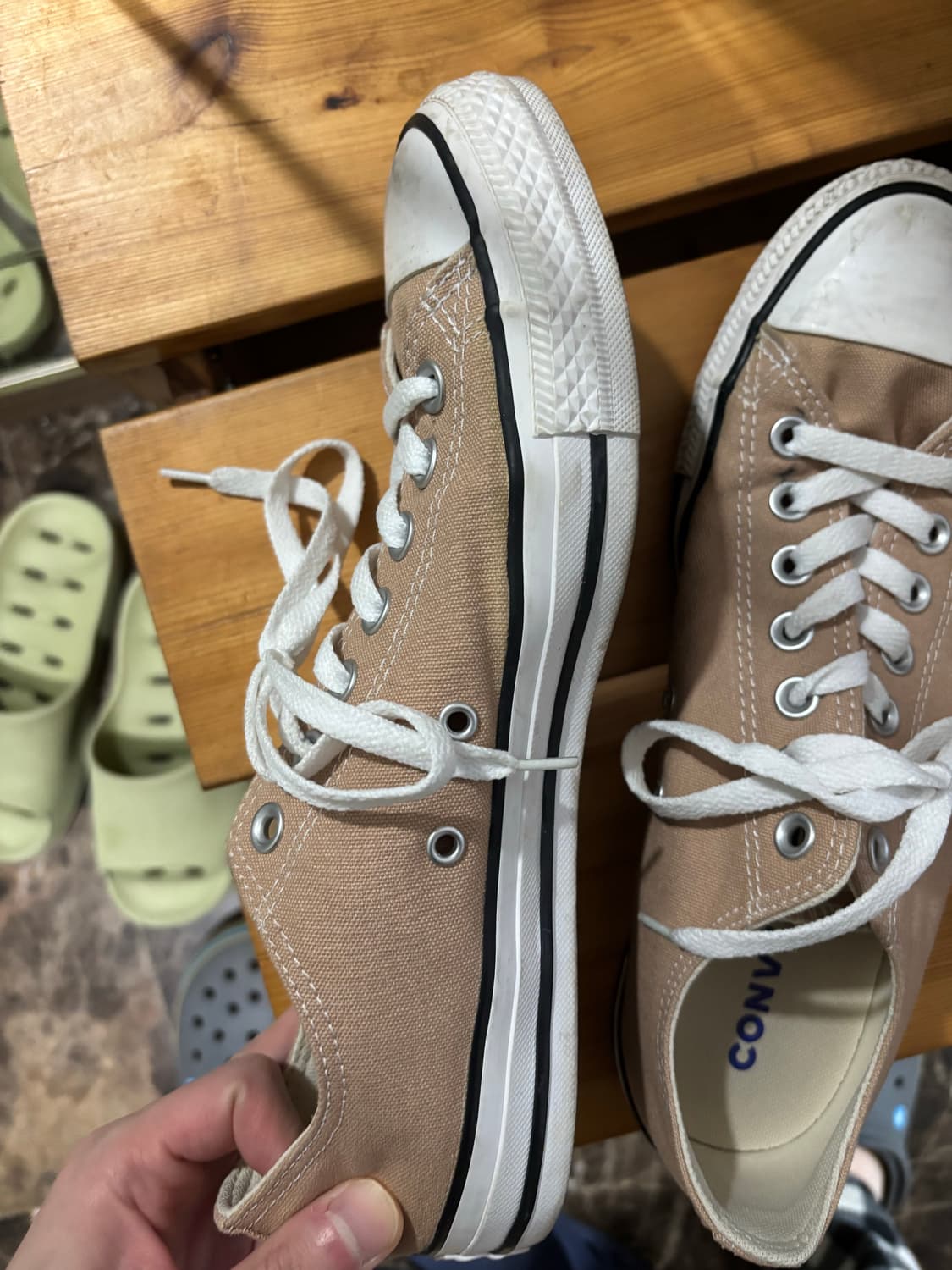 컨버스 로우 베이지 270 상품이미지2