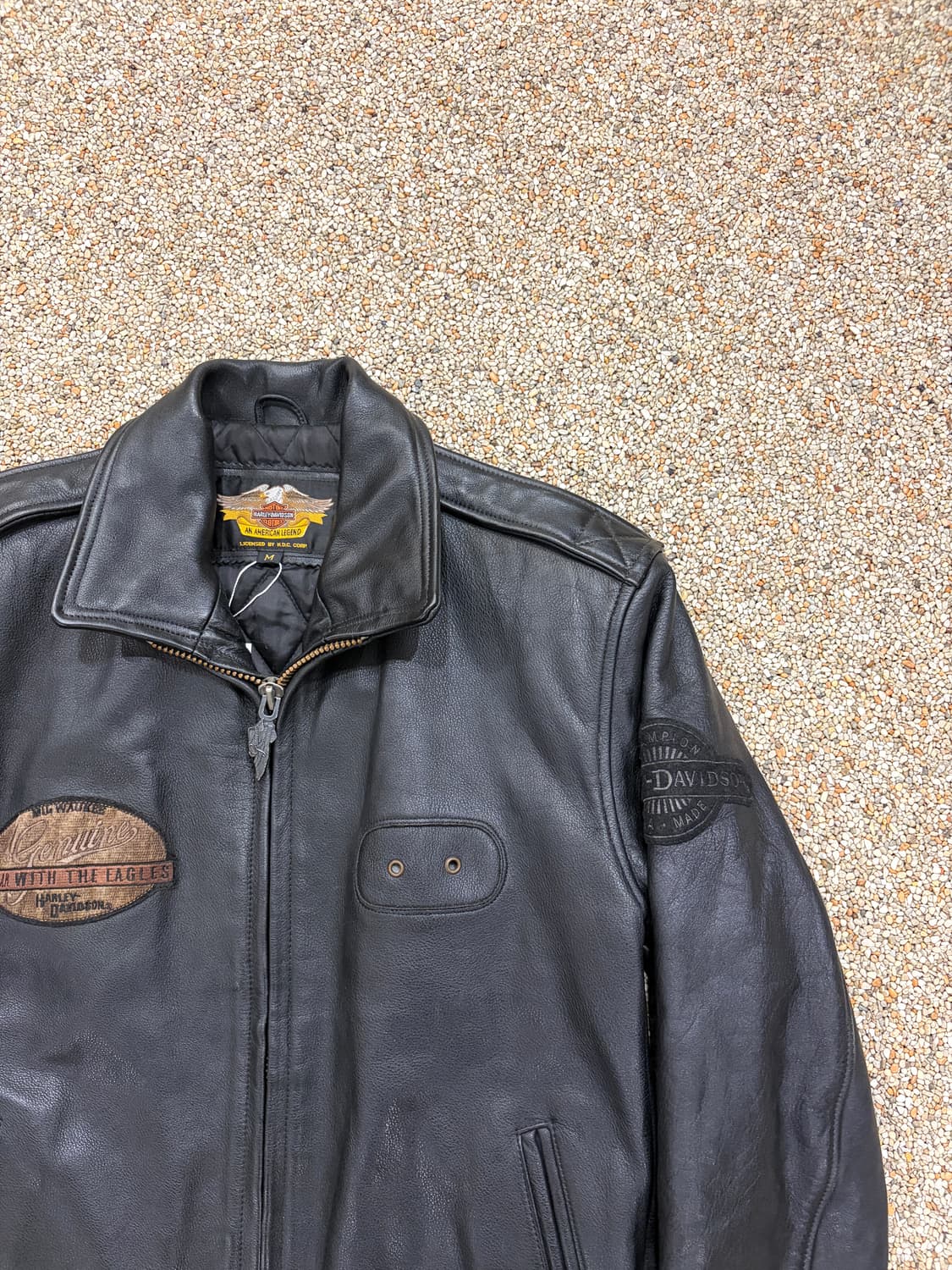 할리데이비슨 라이더 레더 자켓 상품이미지2