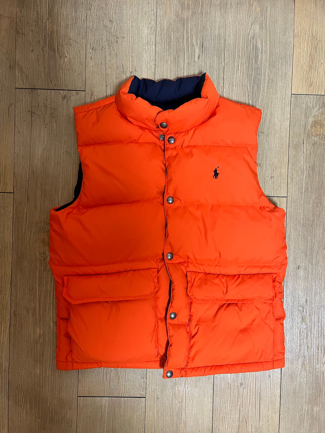 폴로 랄프로렌 오리털 조끼 패딩 리버서블  상품이미지1