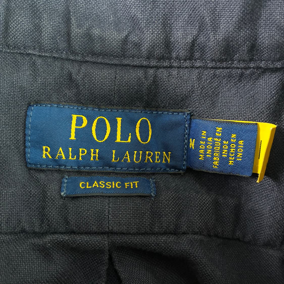 Polo  폴로 랄프로렌 신형 자수 코튼 네이비 셔츠  상품이미지4