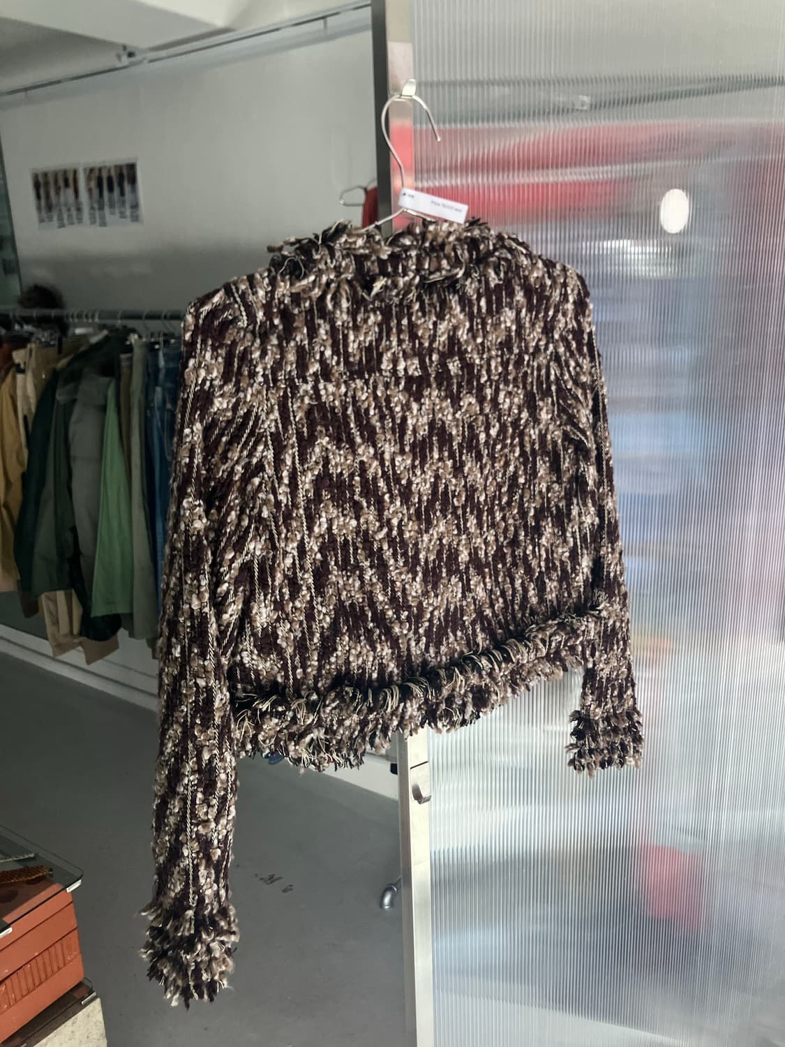 프린지 트위드 자켓 상품이미지5