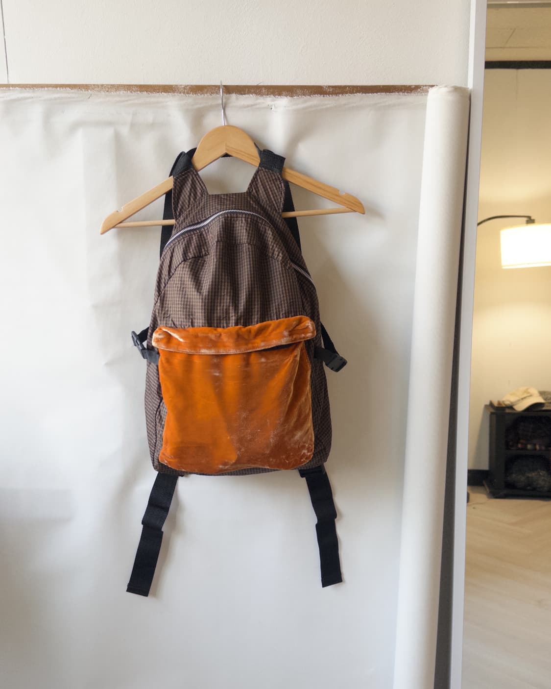 [CARMINA CAMPUS] fabric mix backpack 상품이미지3