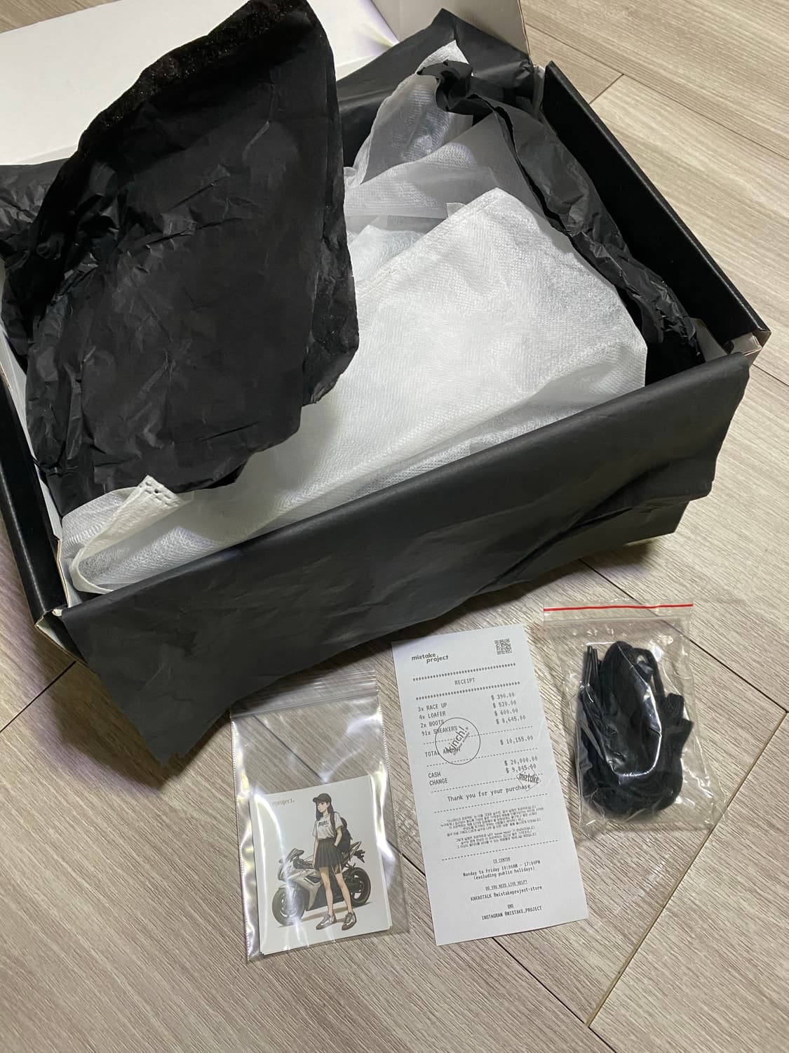 미스테이크 프로젝트 킨치 닉 nick 블랙 270 상품이미지5