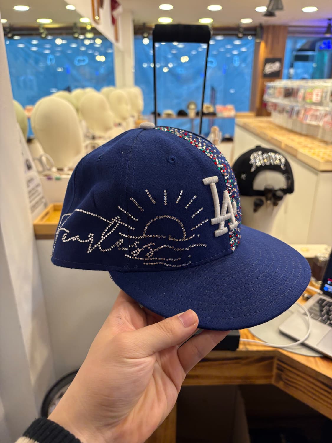 뉴에라 LA 커스텀 캡 상품이미지2