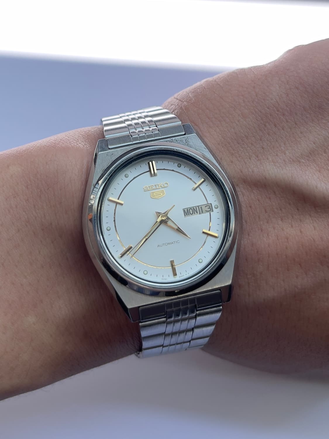 [상태A+] 세이코빈티지 Classic Silver × GoldIndex 상품이미지1