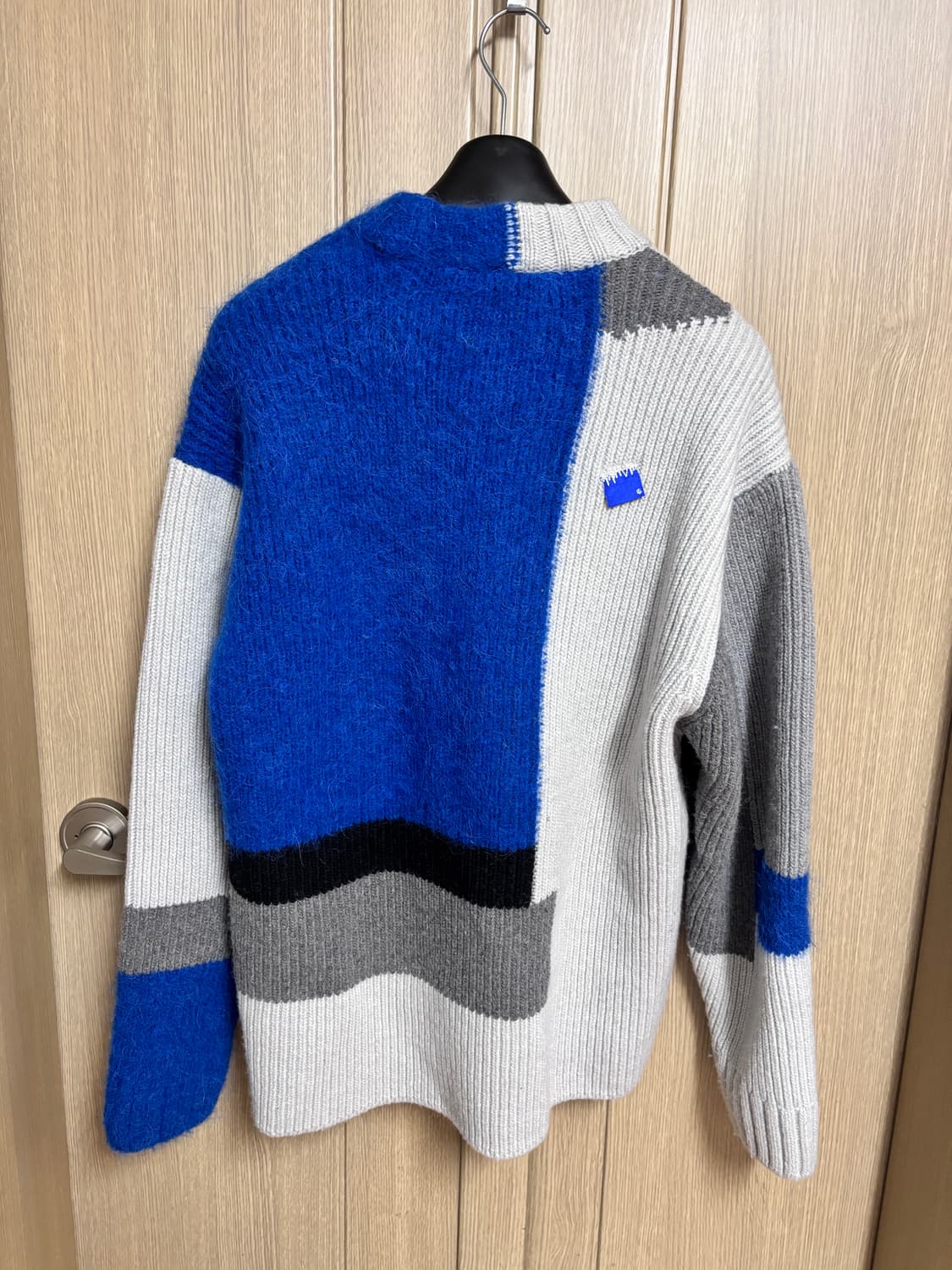 자라 x 아더에러 패치워크 오버사이즈 니트 스웨터 멀티컬러 상품이미지3