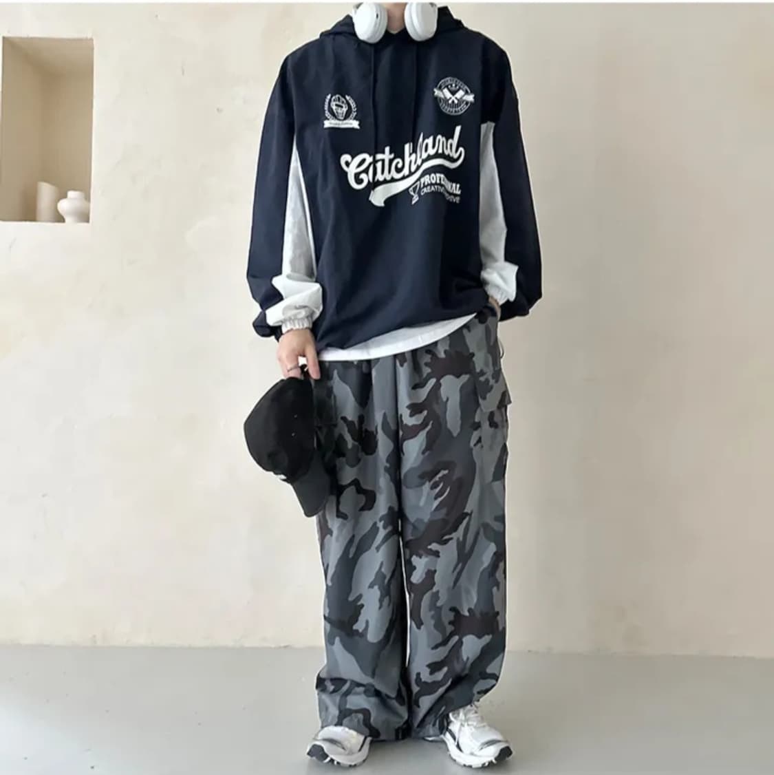 블록코어 y2k 후드티 상품이미지1