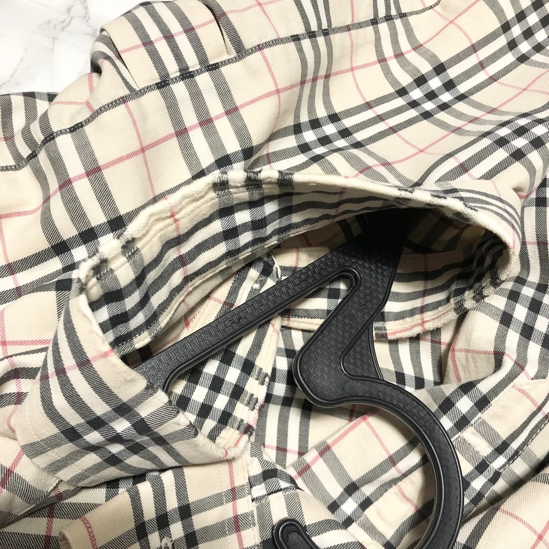 버버리 노바체크 셔츠 남성용 상품이미지6