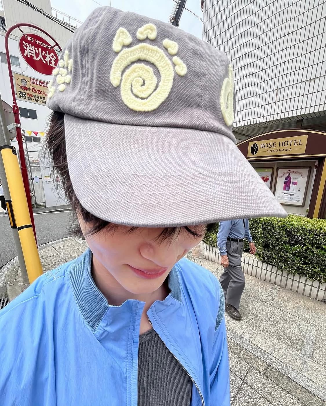 썬러브x라이즈볼캡그레이(변우석착용) 상품이미지5