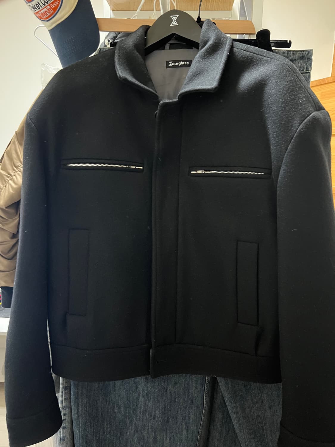 아워글라스 파워 울 크롭자켓 1회착제품  급처 상품이미지2