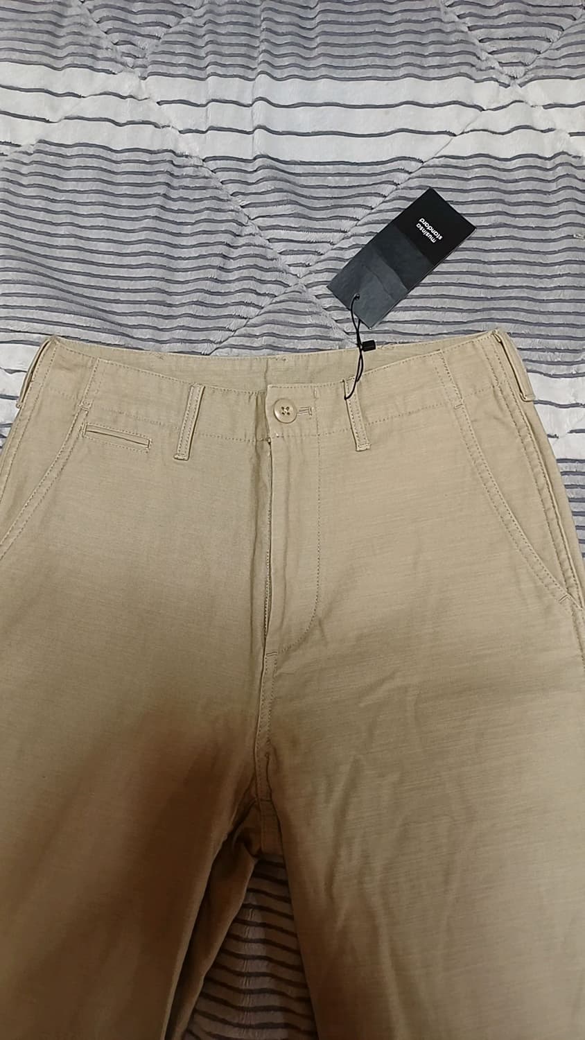 무신사 미사용 와이드팬츠 26인치 기장105 상품이미지4