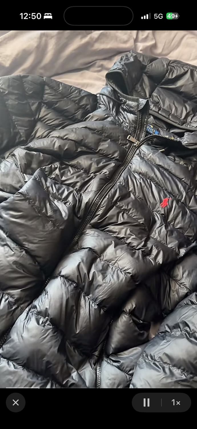 폴로경량패딩 팔아요 상품이미지1