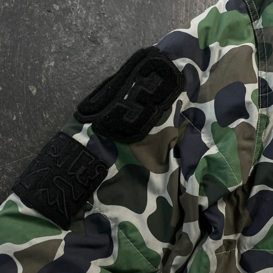 95 아디다스 카모플라쥬 봄버 패딩  상품이미지3