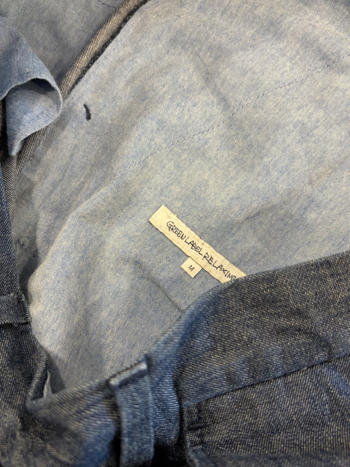 United Arrows 그린 라벨 릴렉싱 인디고 트라우저 (31) 상품이미지7