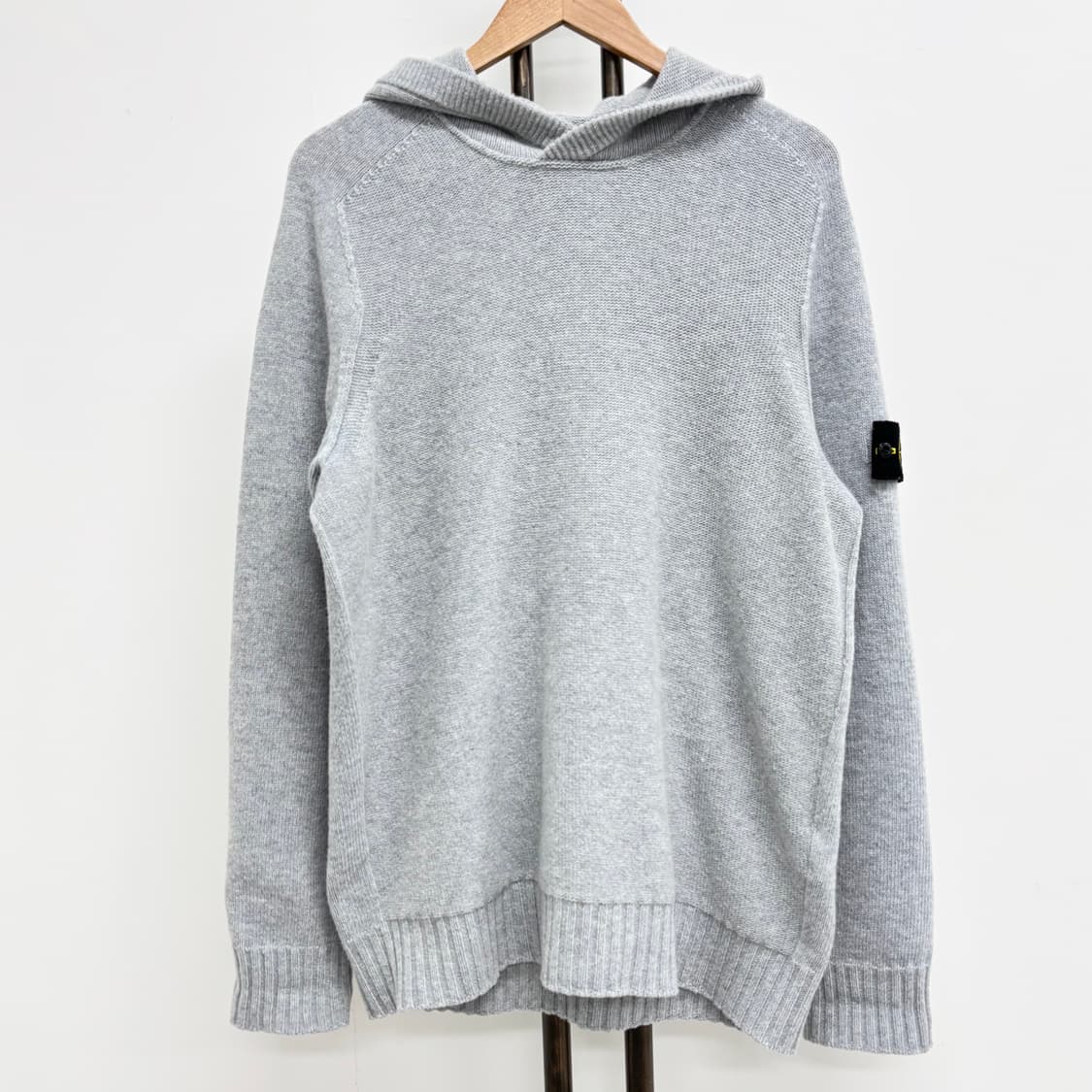 [L]스톤아일랜드 니트 후드티 상품이미지1