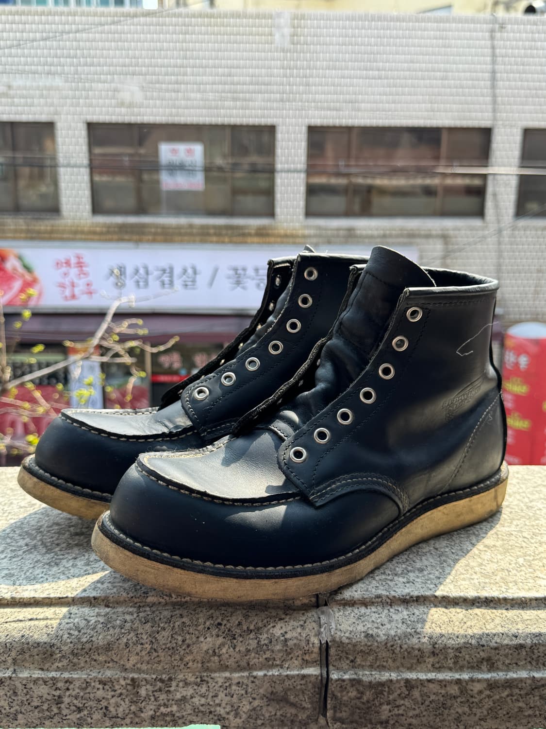 레드윙 8130 블랙 목토 워커 265mm 상품이미지2