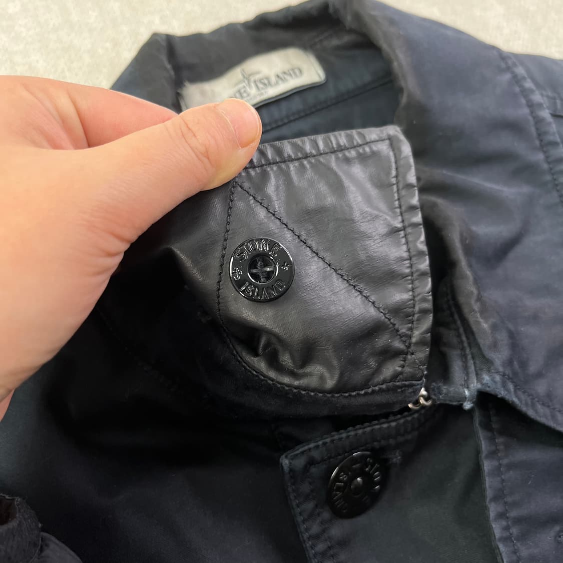 100 스톤아일랜드 무솔라 고마타 롱자켓 상품이미지4