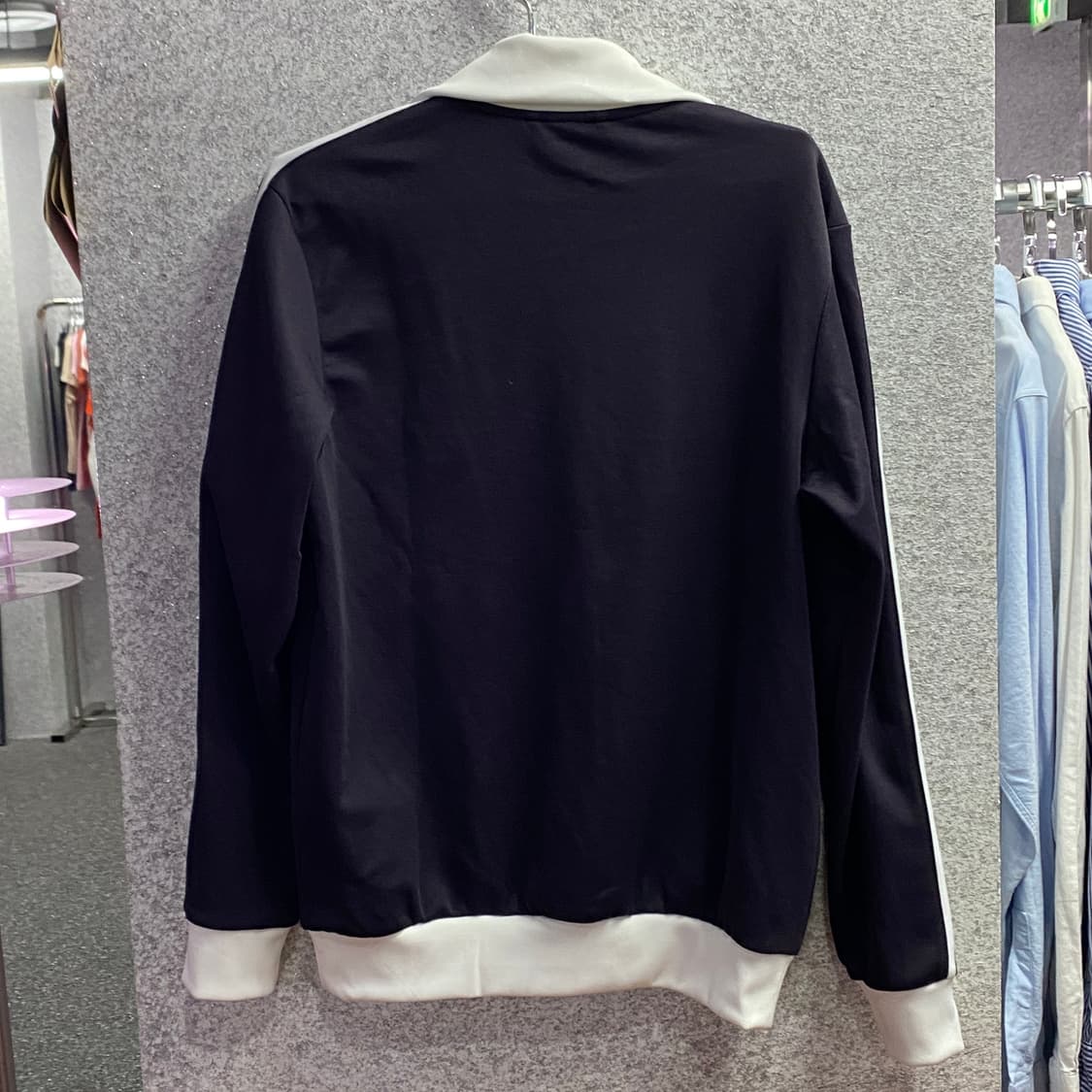 아디다스 오리지널 신형 퍼플 배색 트랙탑 져지 B3088  상품이미지3