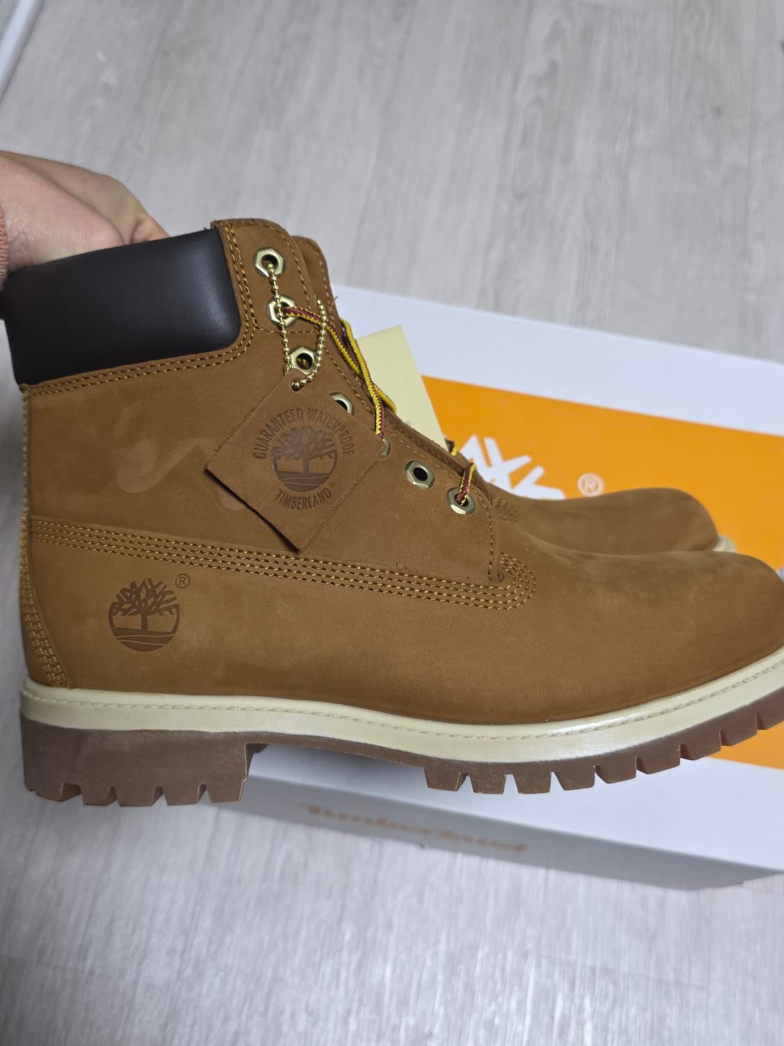 팀버랜드 6인치 워터프루프 다크브라운 부츠(265~270) 상품이미지8