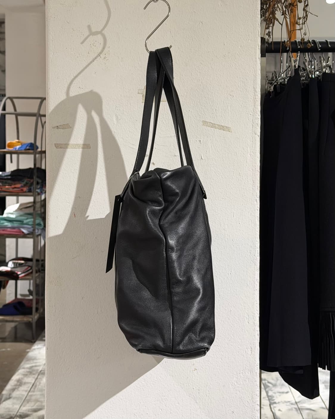 돌체앤가바나 블랙 레더 토트백 상품이미지3