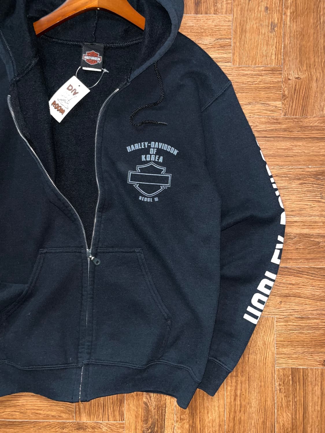 할리데이비슨 코리아 프린팅 후드집업 상품이미지4