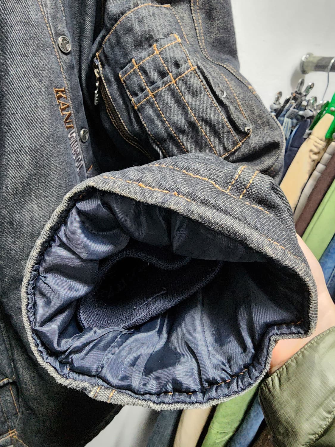 칼카니 올드스쿨 데님 야상 점퍼 상품이미지4