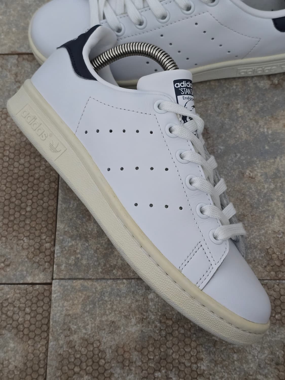 (220)아디다스 스탠스미스 화이트 네이비 상품이미지7