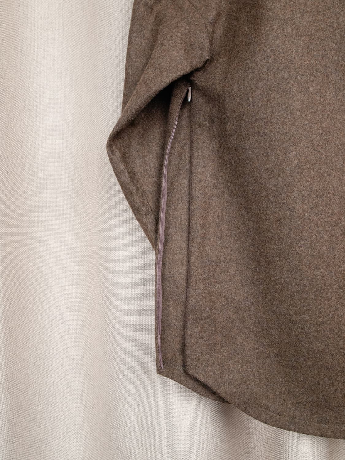 Wool Alpaca Side-zip Top 상품이미지6