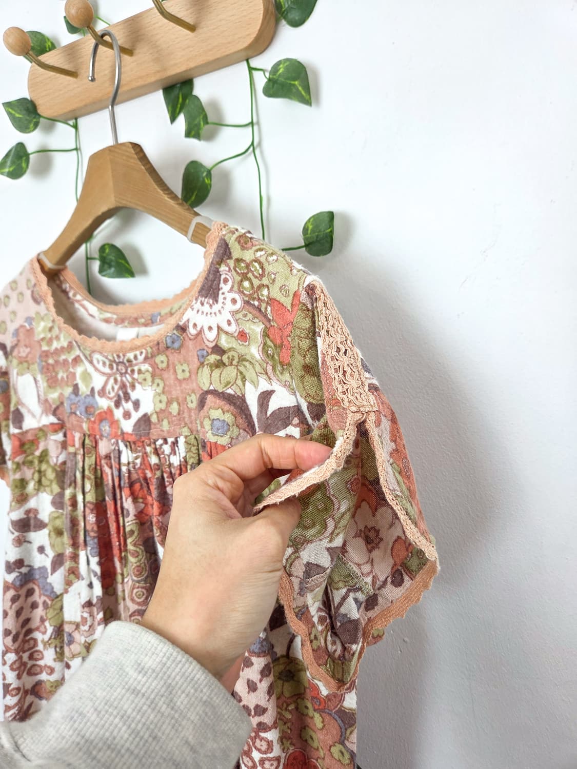 수채화 반팔 탑 상품이미지4