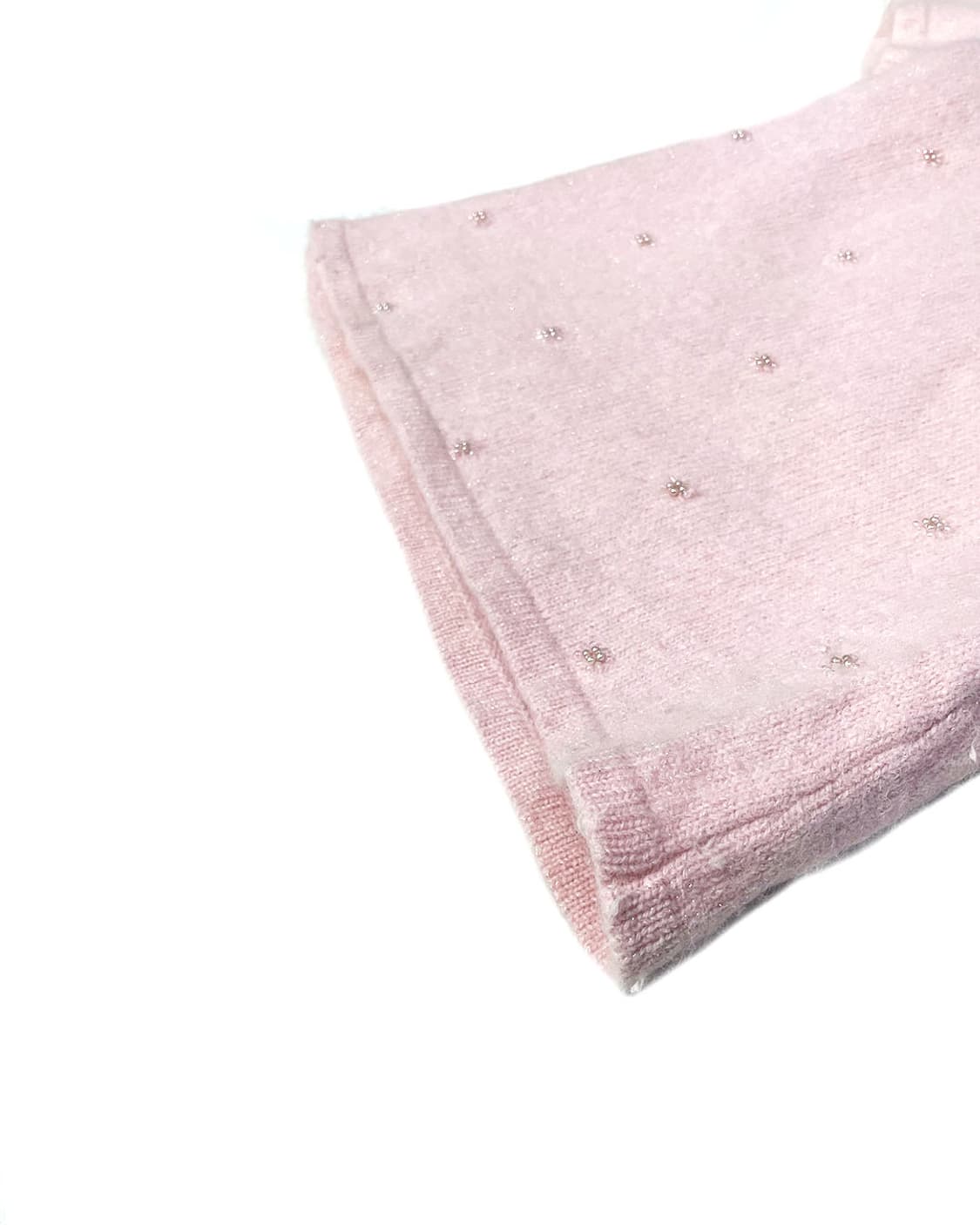 vintage 앙고라 딸기우유핑크 하이넥 니트 상품이미지4