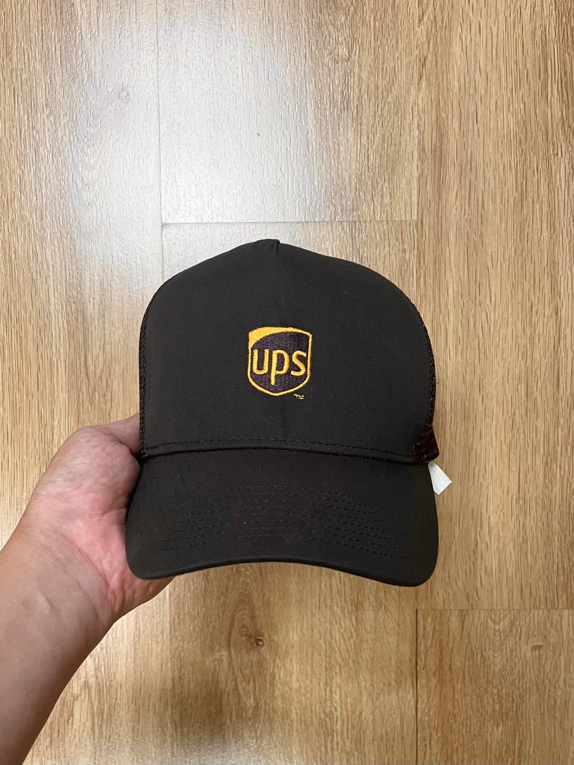 택포) USA UPS 빈티지 트러커캡 매쉬캡 모자 상품이미지1