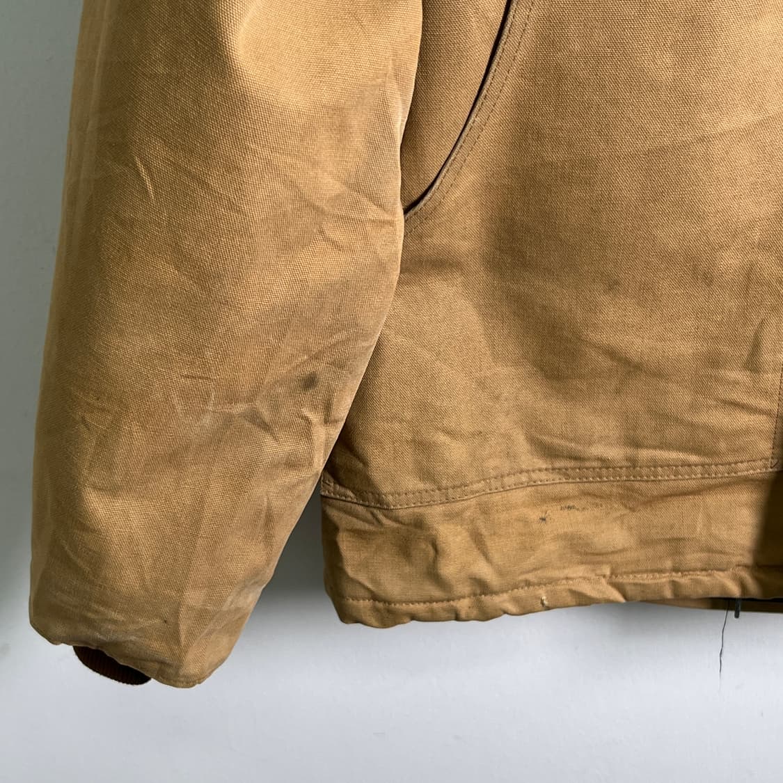 90's Carhartt 칼하트 C26 캔버스 워크 자켓 XL 상품이미지8