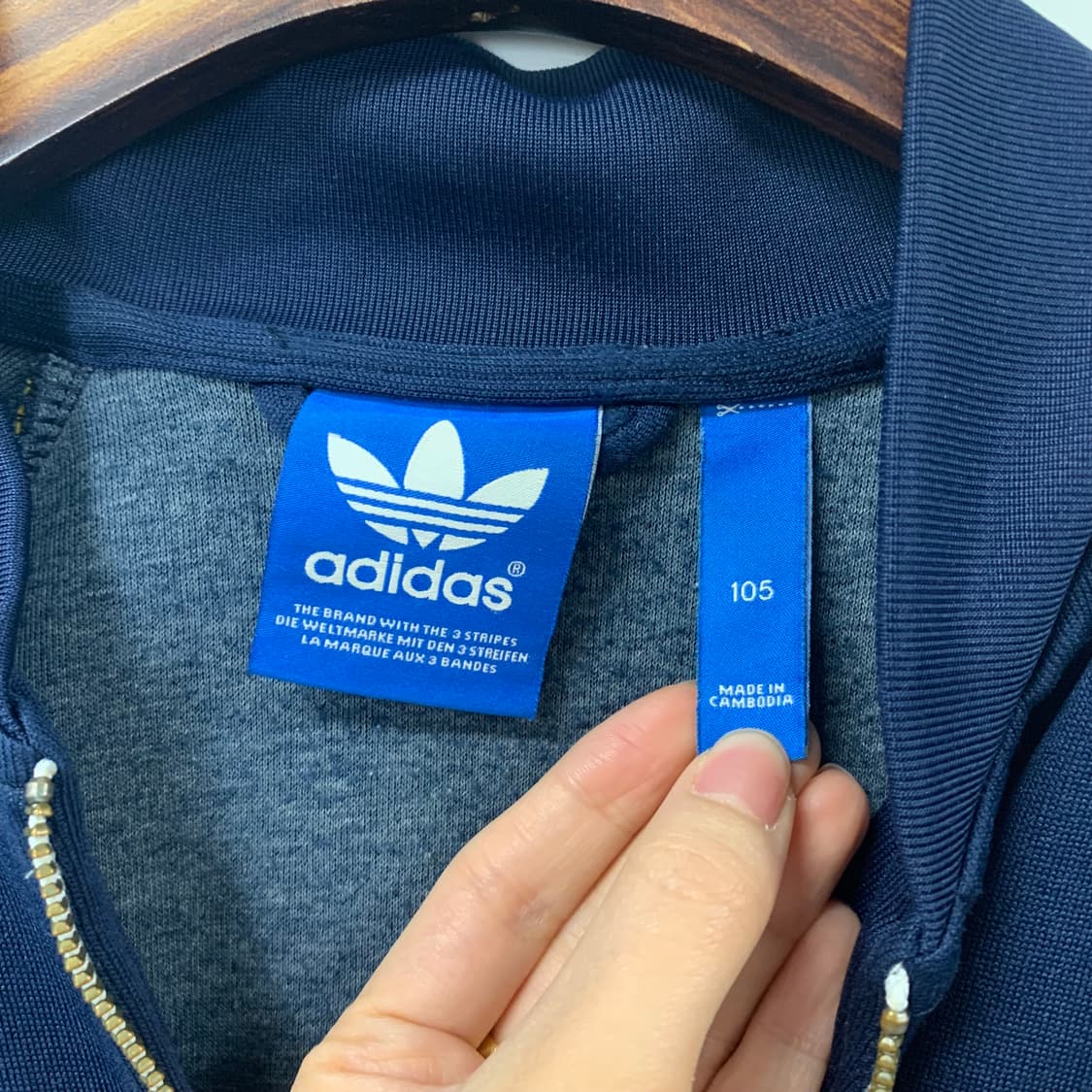 아디다스 유로파 네이비 트랙탑 져지 상품이미지5