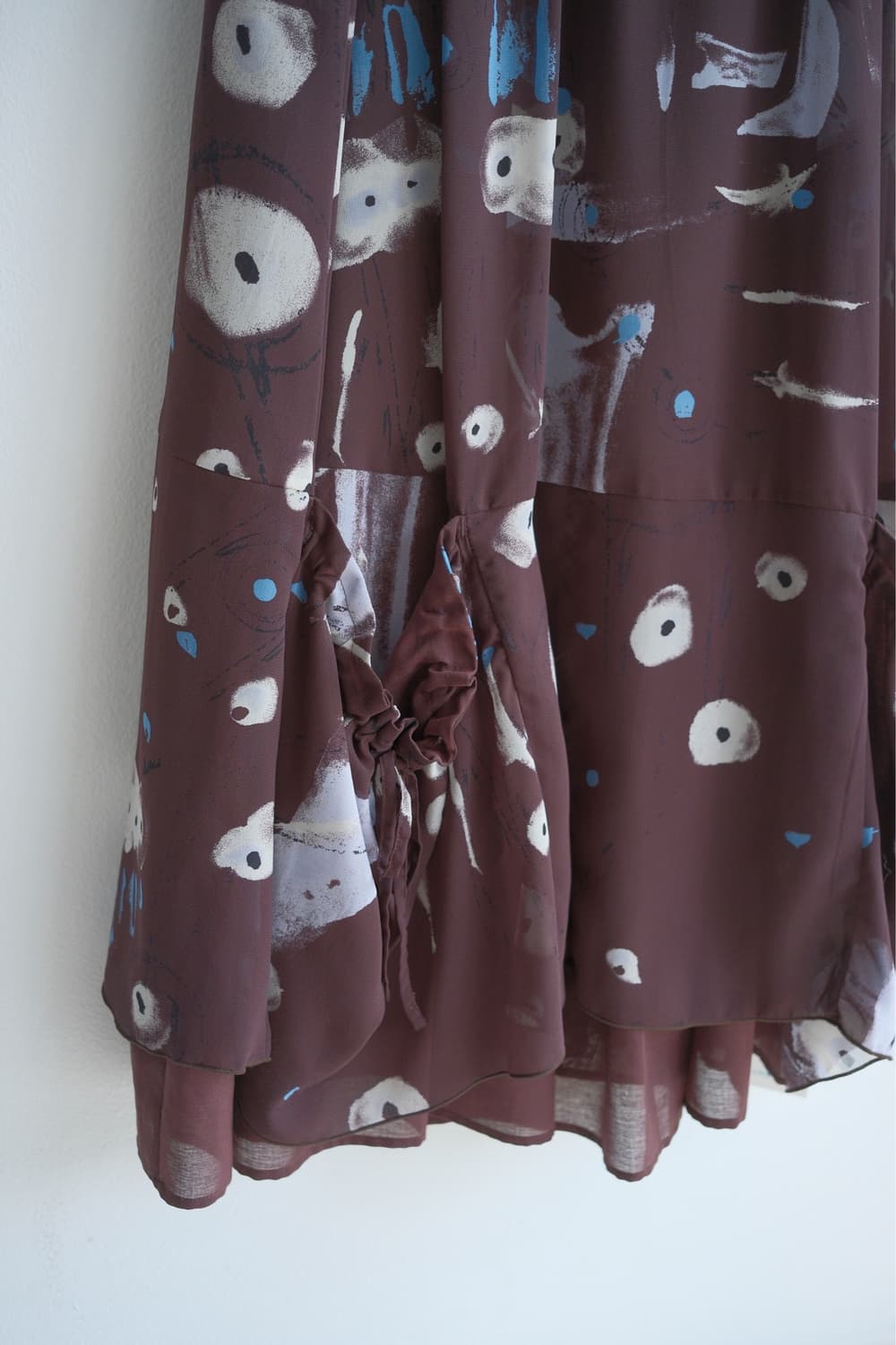 Brown sheer dress 상품이미지4