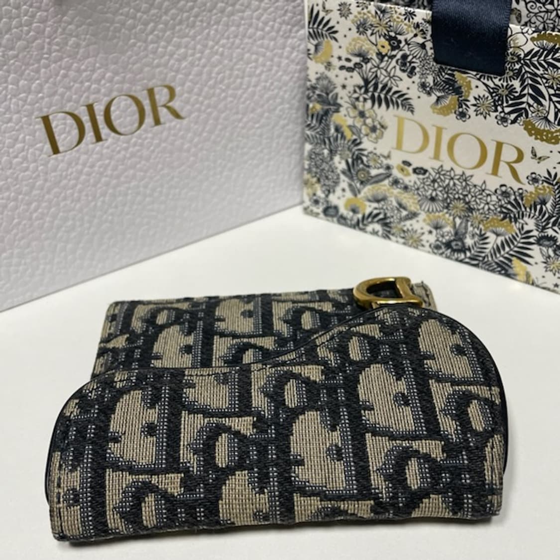 <새상품급> 디올 오블리크 새들 카드지갑 상품이미지5