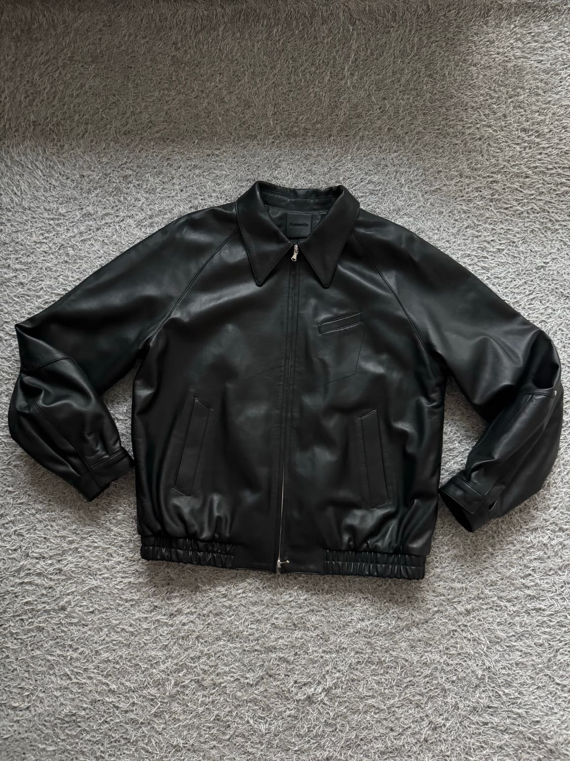 머듈 a4 레더자켓 4사이즈 상품이미지1