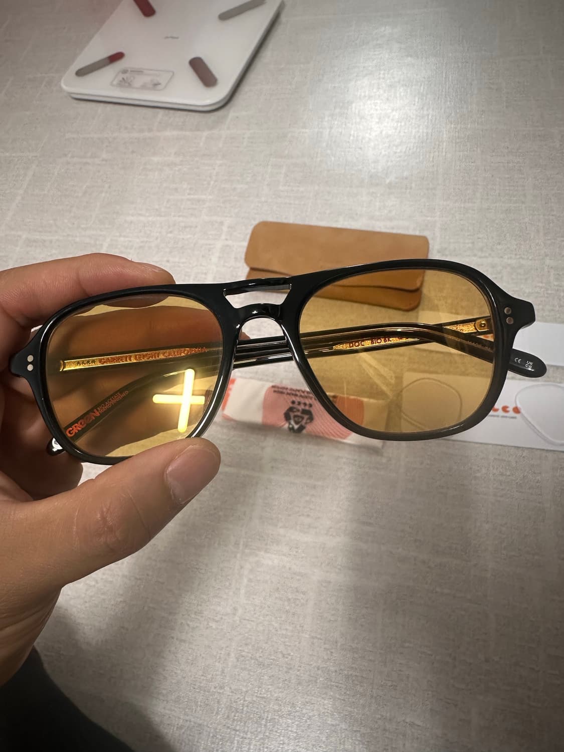 가렛라이트[Garrett Leight] DOC독 투브릿지 선글라스 상품이미지1