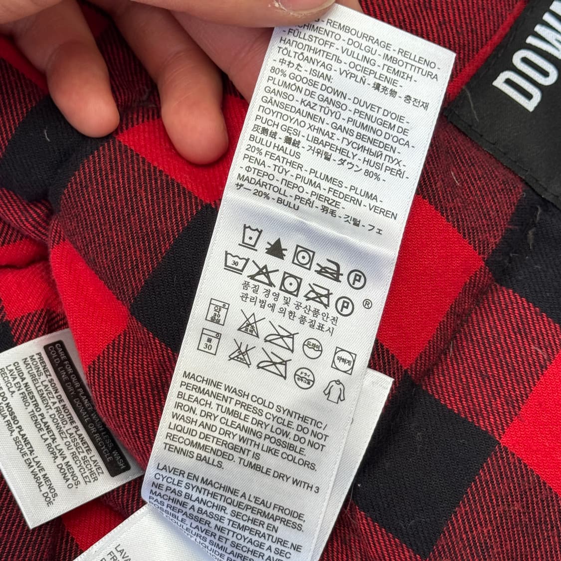 리바이스 우먼 구스다운 데님자켓 M 상품이미지7