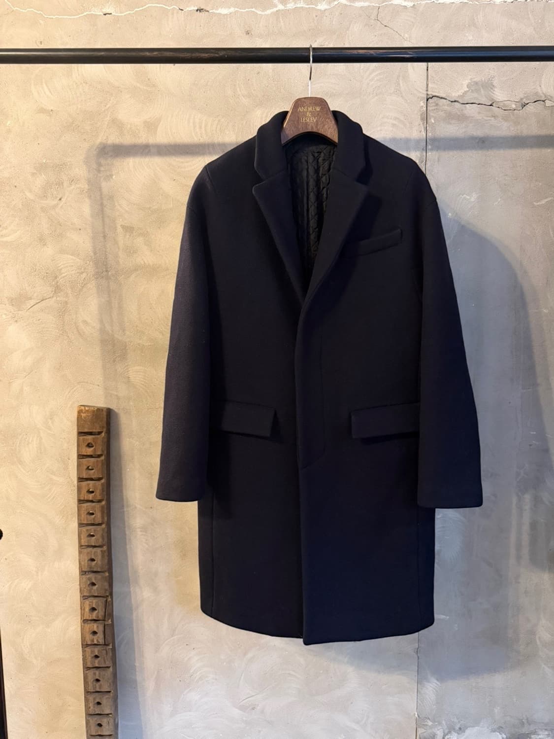 시스템옴므 울 캐시미어 체스터필드 코트 100 상품이미지9