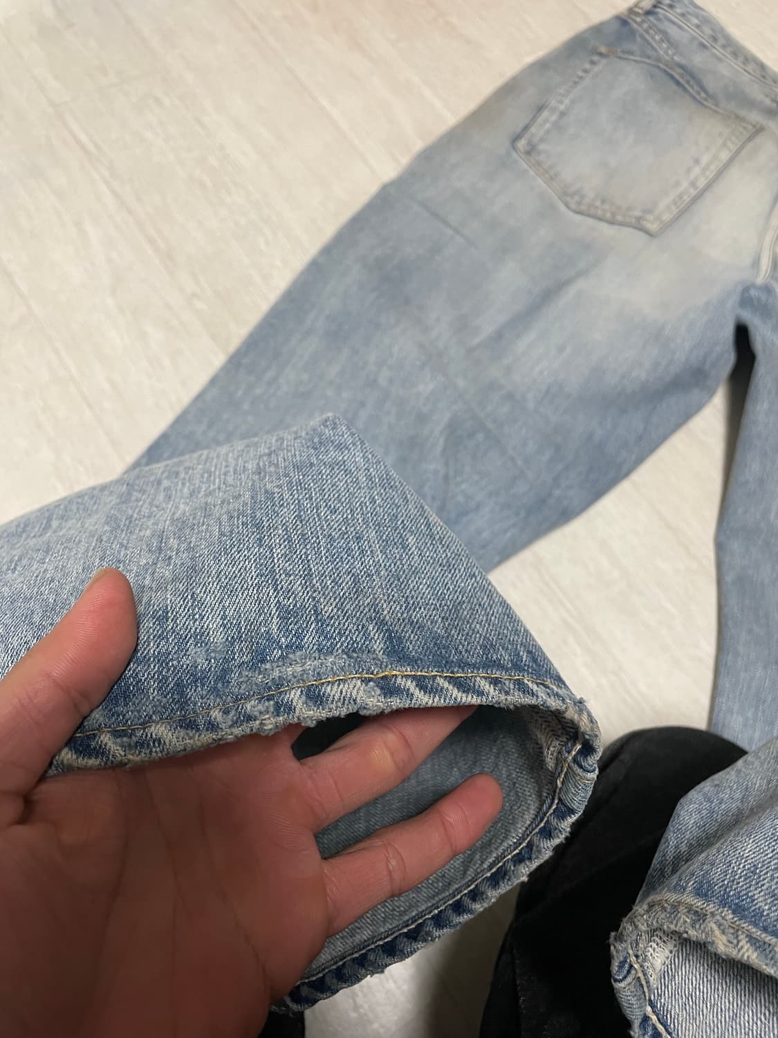 Minedenim 와이드 스트레이트 진 32 상품이미지5