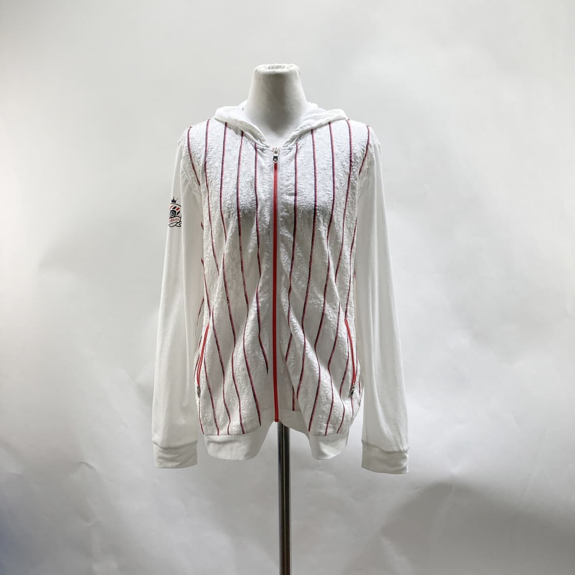 그린조이 여성후드집업자켓 화이트 105 상품이미지1