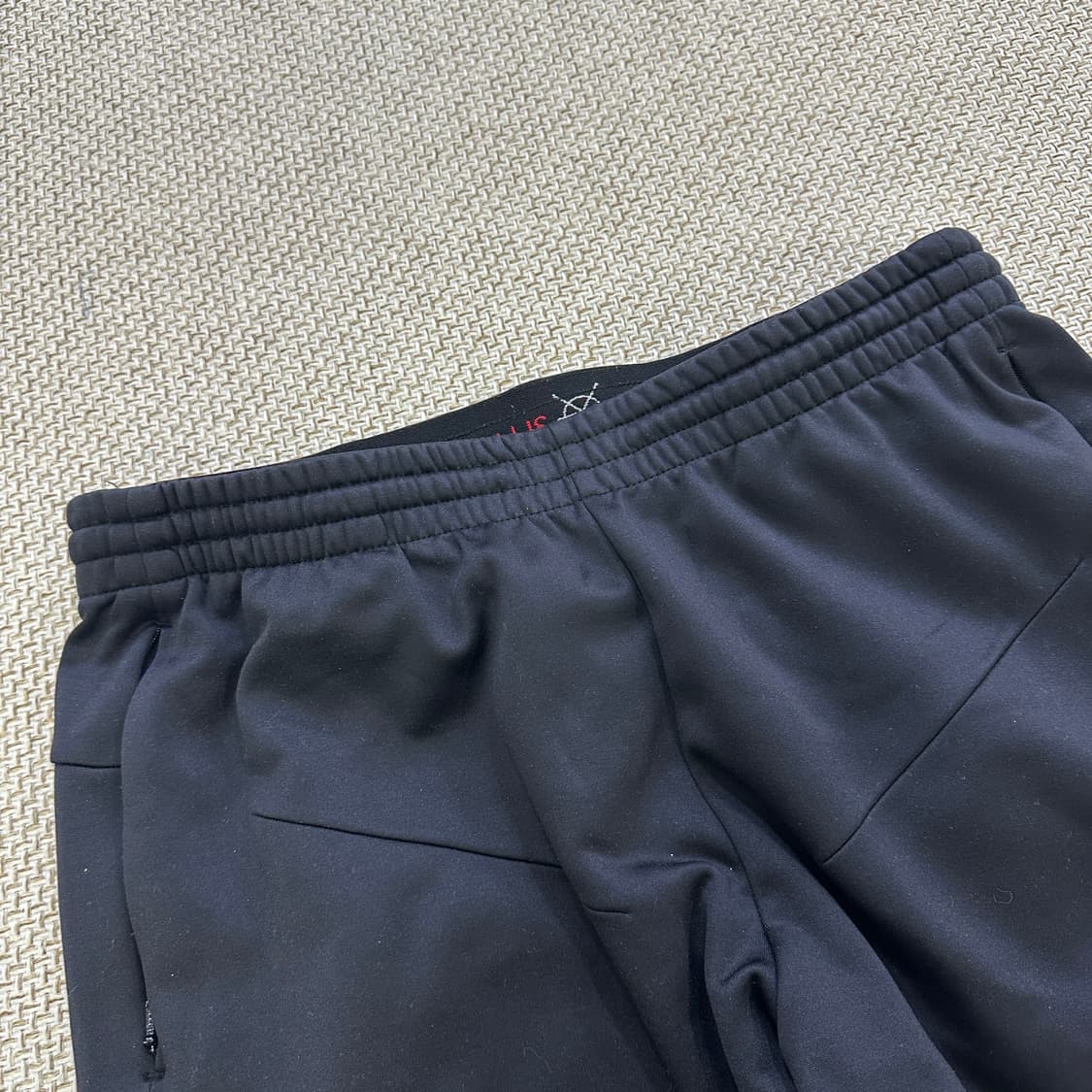 L 데상트 블랙 트레이닝 팬츠 0403D 상품이미지3