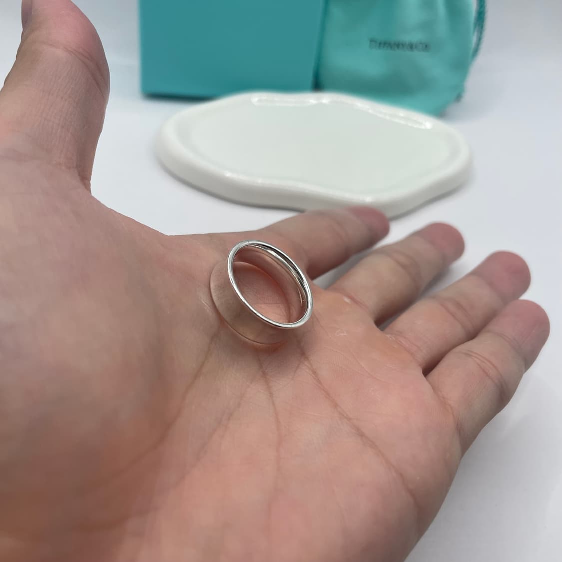 티파니앤코 반지 1837 링 미디움 실버  상품이미지4
