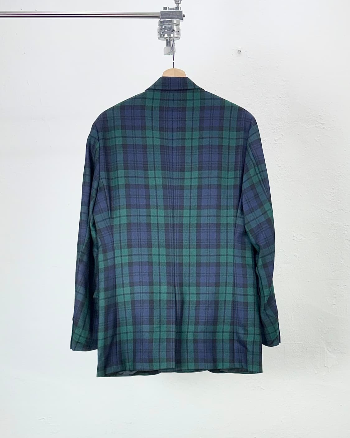 폴로 랄프로렌 블랙워치 울 플래드 싱글 브레스티드 블레이저 자켓 상품이미지6