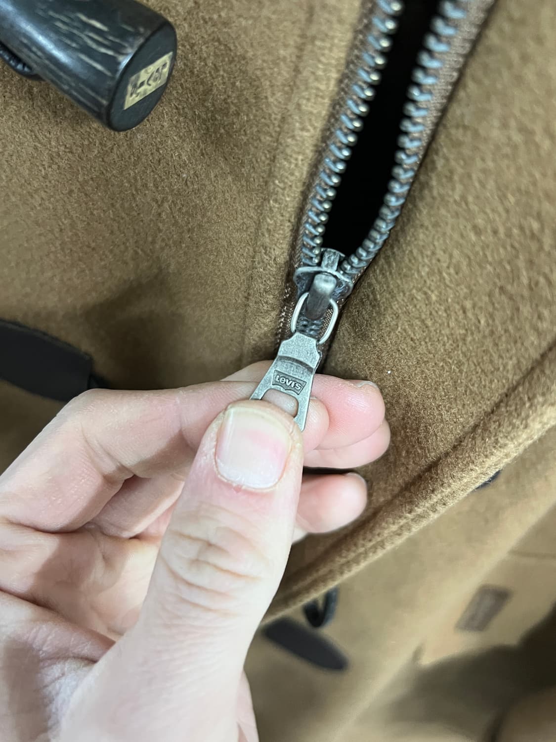 Levis 리바이스 레드탭 더플코트 후드 떡볶이 롱 코트 상품이미지5