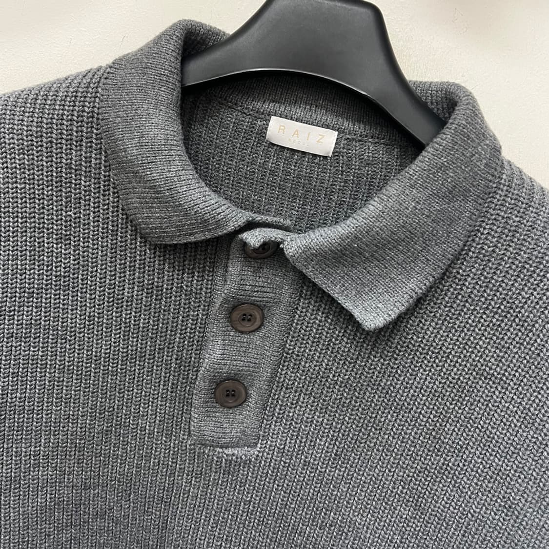 VTG 라이즈 오버핏 벌룬 카라 니트 FREE 상품이미지3
